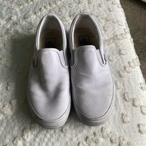 Women’s Vans size 8 white